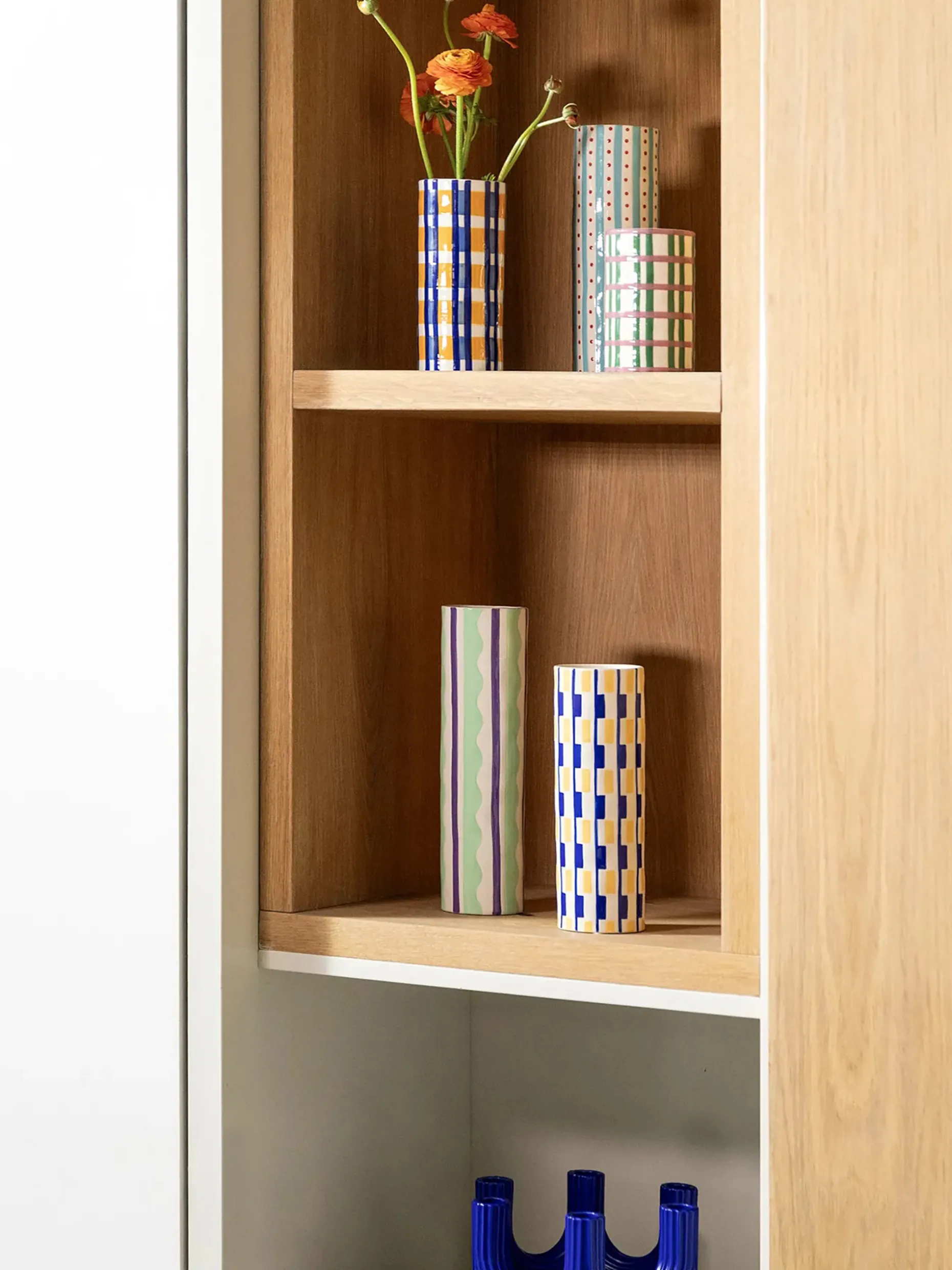 Vase haut clash oblong - &klevering