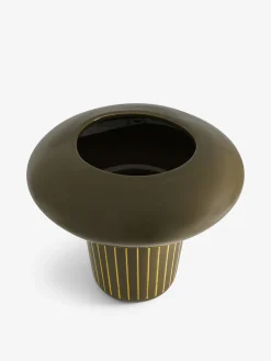 Vase nelson m kaki h21