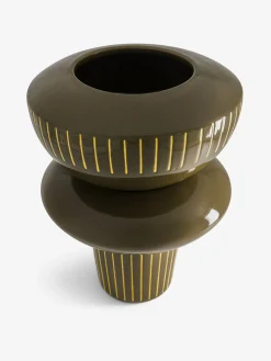 Vase nelson m kaki h21