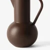 Vase pichet s ceramique marron 0.75l - r...
