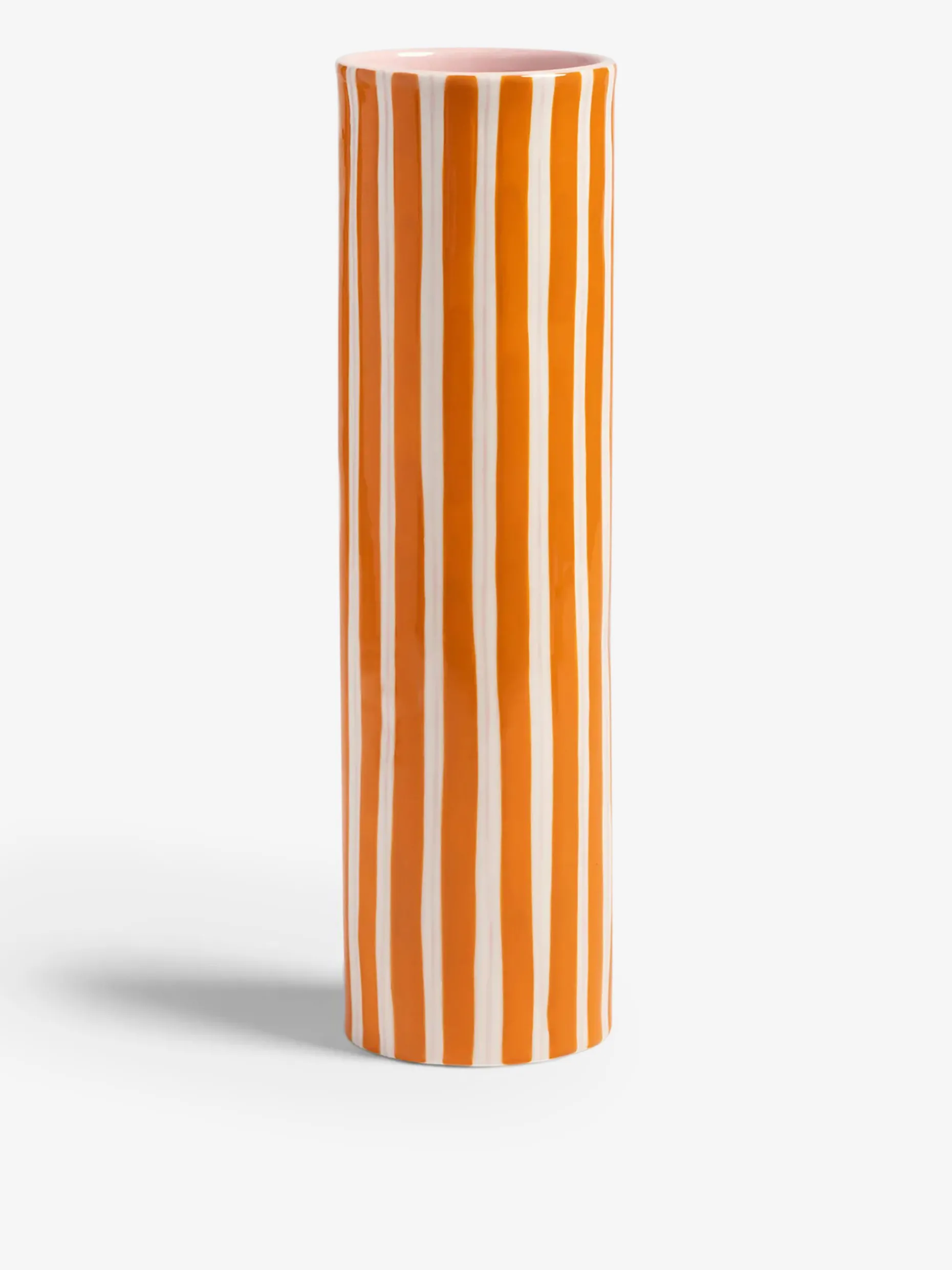Vase rayures orange - &klevering