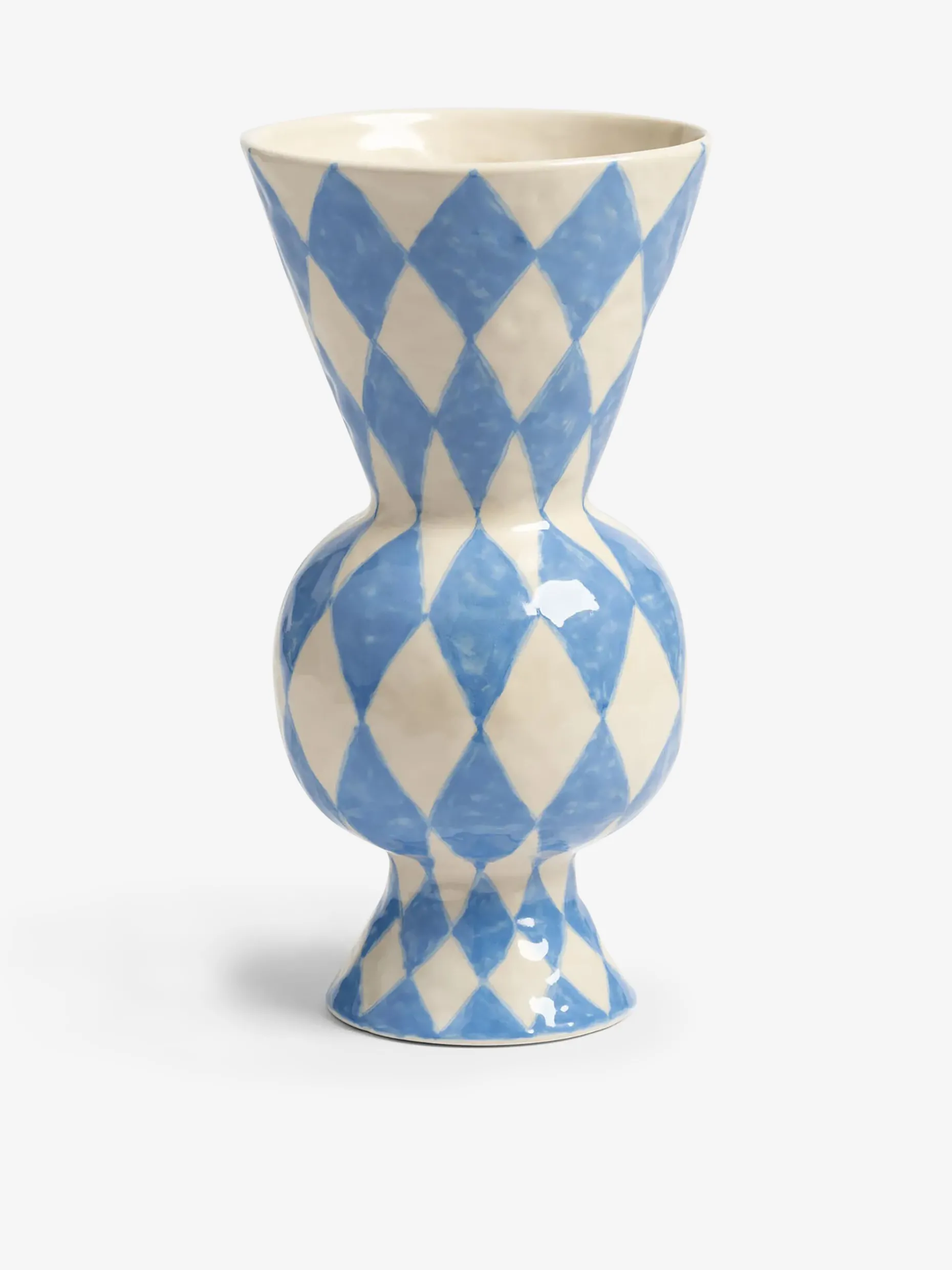 Vase rhombic bleu - &klevering