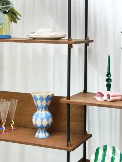 Vase rhombic bleu - &klevering