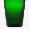 Verre a eau bubble emeraude - zani serafino