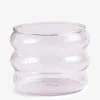 Verre a eau chubby rose - &klevering