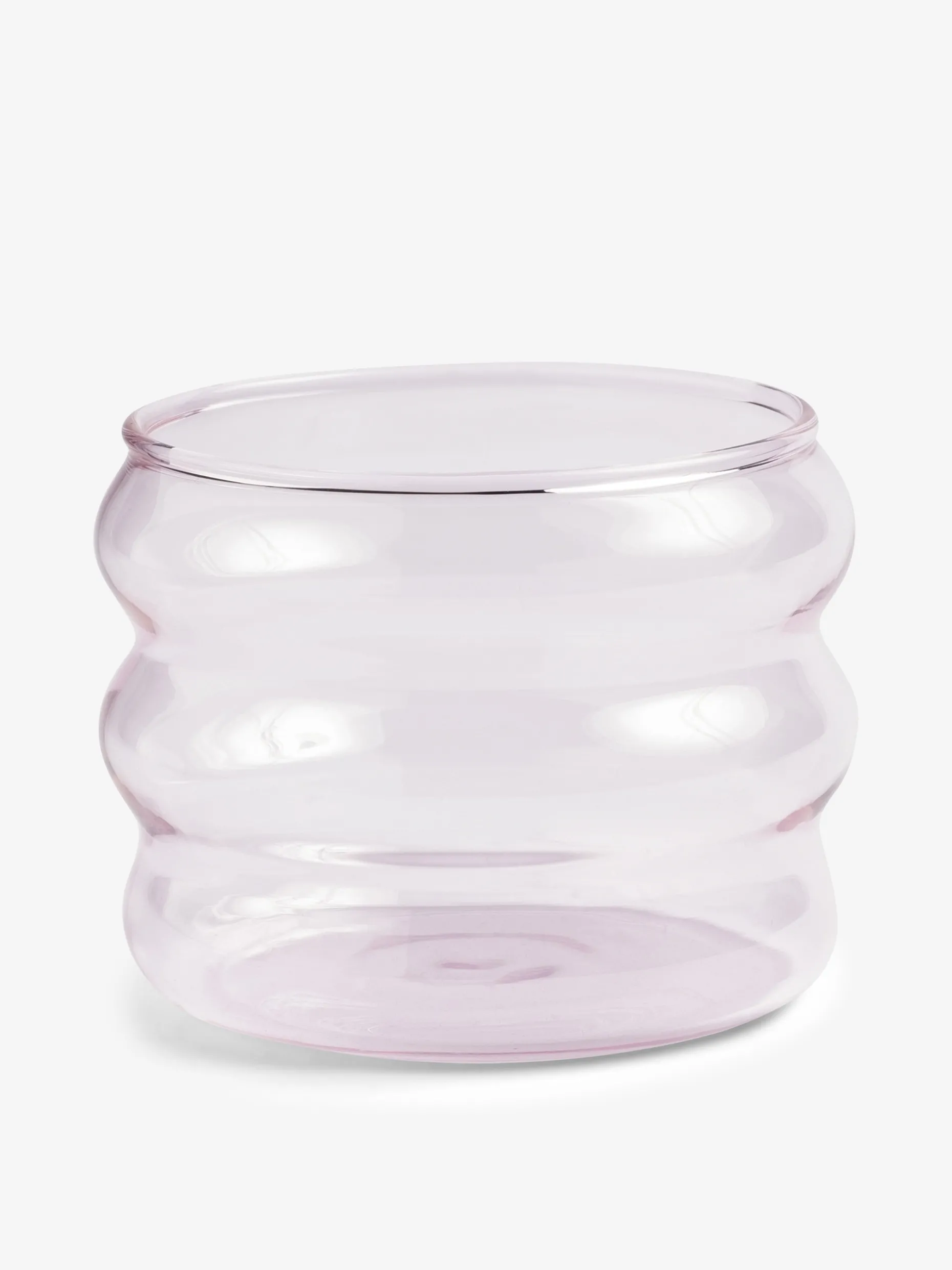 Verre a eau chubby rose - &klevering
