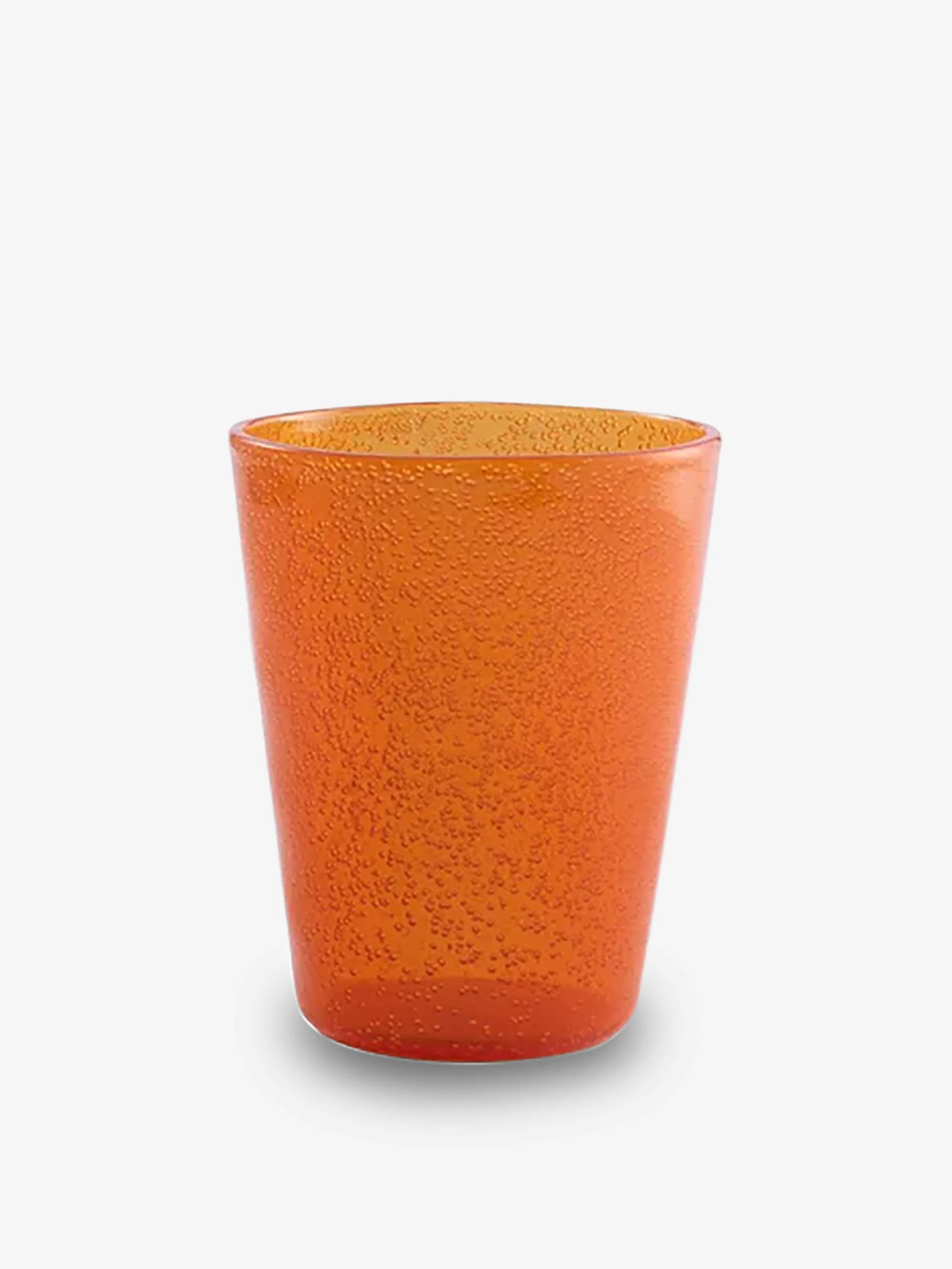 Verre a eau metacrilato orange - zani serafino