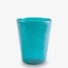 Verre a eau metacrilato turquoise - zani serafino