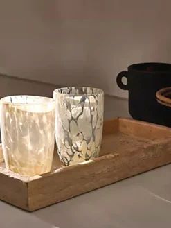 Verre daphne blanc - pomax