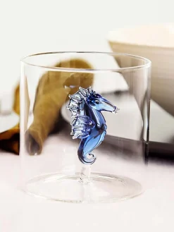 Verre figurine hippocampe - wd lifestyle easylife